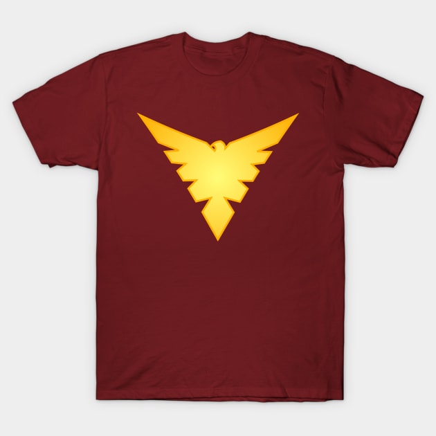 Phoenix & Dark Phoenix (v1.5) T-Shirt T-Shirt by C E Richards
